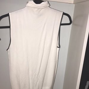 ZARA white turtleneck top